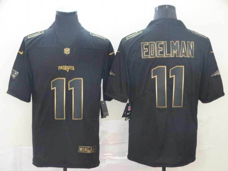 Nike Patriots 11 Julian Edelman Black Gold Vapor Untouchable Limited Jersey,We sell and wholesale Nike Patriots 11 Julian Edelman Black Gold Vapor Untouchable Limited Jersey on line form chian!